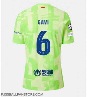 Barcelona Paez Gavi #6 Replik 3rd trikot 2024-25 Kurzarm